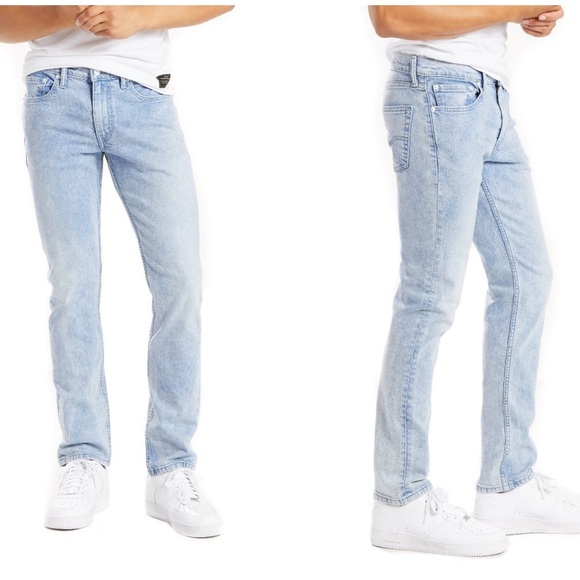 levi's 511 light wash jeans